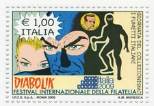 [MD6281] CPM FUMETTI DIABOLIK TORINO COMICS  TIRATURA LIMITATA - CARTOLINEA 1591