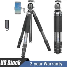 INNOREL Carbon Fiber Camera Tripod with 44mm Low Profile Ball Head 55lbs GT324C