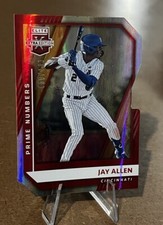 Jay Allen /183 PRIME NUMBERS C DIE-CUT SP 2021 Elite Extra Cincinnati Prospect