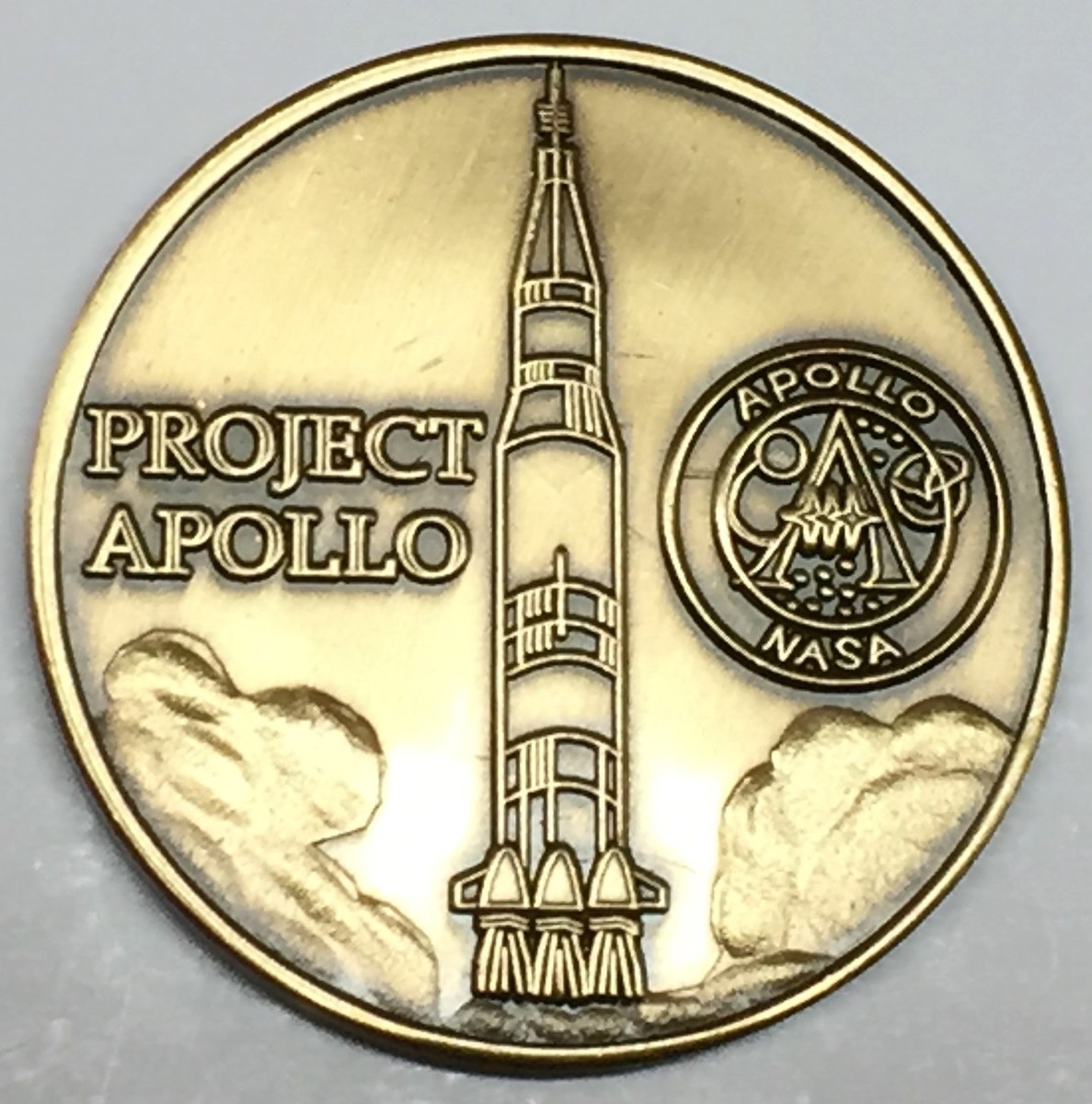 N317 NASA SPACE COIN / MEDAL, APOLLO 17 | eBay