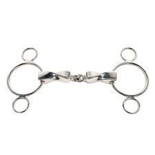 Metalab Thick Twisted Single Joint Contl Gag Bit