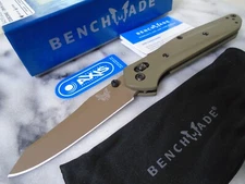 Benchmade Osbourne Desert Warrior Pocket Knife Folder CPM S90V G10 Axis Lock USA