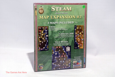 Steam Rails to Riches Map Expansion #2 - Mayfair 2011 Brand New (Read Descript)