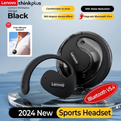 Lenovo X15 pro Bluetooth 5.4 Earphones Thinkplus X15 Sports Wireless Headphones