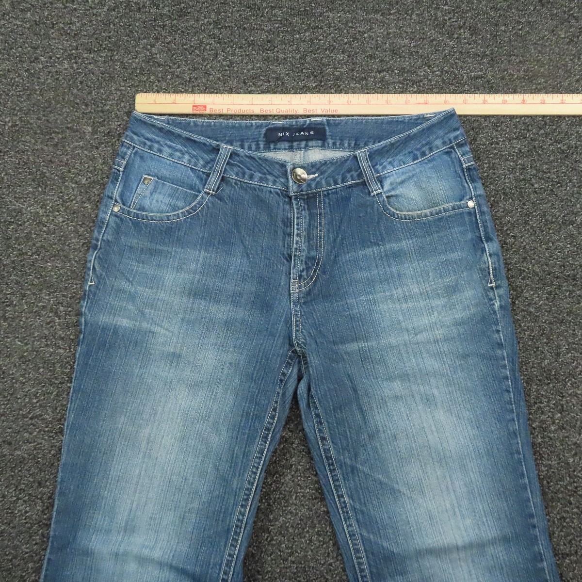 Nix Jeans Womens Size XL Extra Large Blue Denim Medium Wash Casual