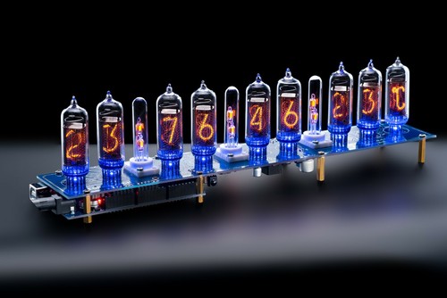 DIY KIT IN-14 Arduino Shield NCS314-8C Nixie Clock [TUBES COLUMNS ...