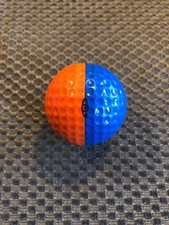 PING GOLF BALL-BLUE/ORANGE PING EYE 1.......9.5/10......NO LOGO