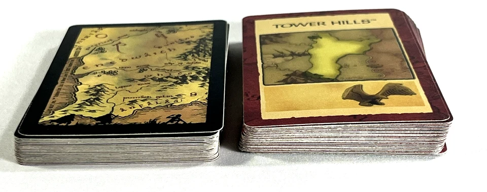 Risk Lord Of The Rings Trilogy Edition Vintage 2003 Game Replacement Cards - Image 2 of 4