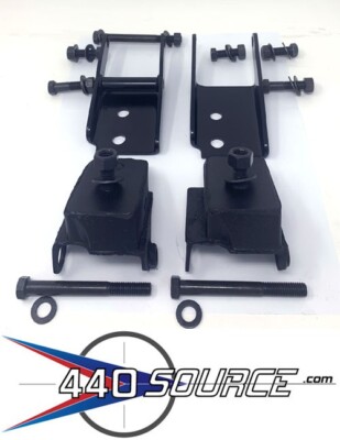 Set of Big Block 66-72 B-Body 70-74 E-Body Motor Mounts 383 440 for Mopar Dodge