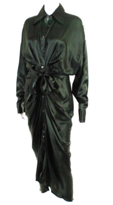 NWT Divine Heritage Women's Sahara Button-Up Shirt Dress Ever Green Silk XS $695 | eBay NWT Divine Heritage Women's Sahara Button-Up Shirt Dress Ever Green Silk XS $695 | eBay