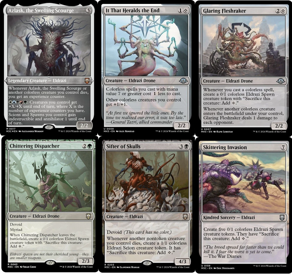 mtg eldrazi commander deck MTG Commander Masters