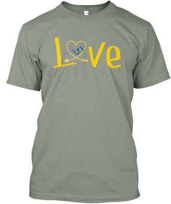 Love Down Syndrome Tees - Premium T-Shirt Made in the USA Size S to 5XL