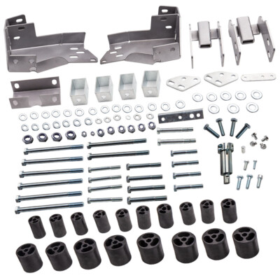 3'' Body Lift Kit for Chevrolet Silverado 1500 Pickup 2WD/4WD 2007-2013