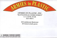 Armies In Plastic 1:32 Battlefield Combo Series - American Civil War