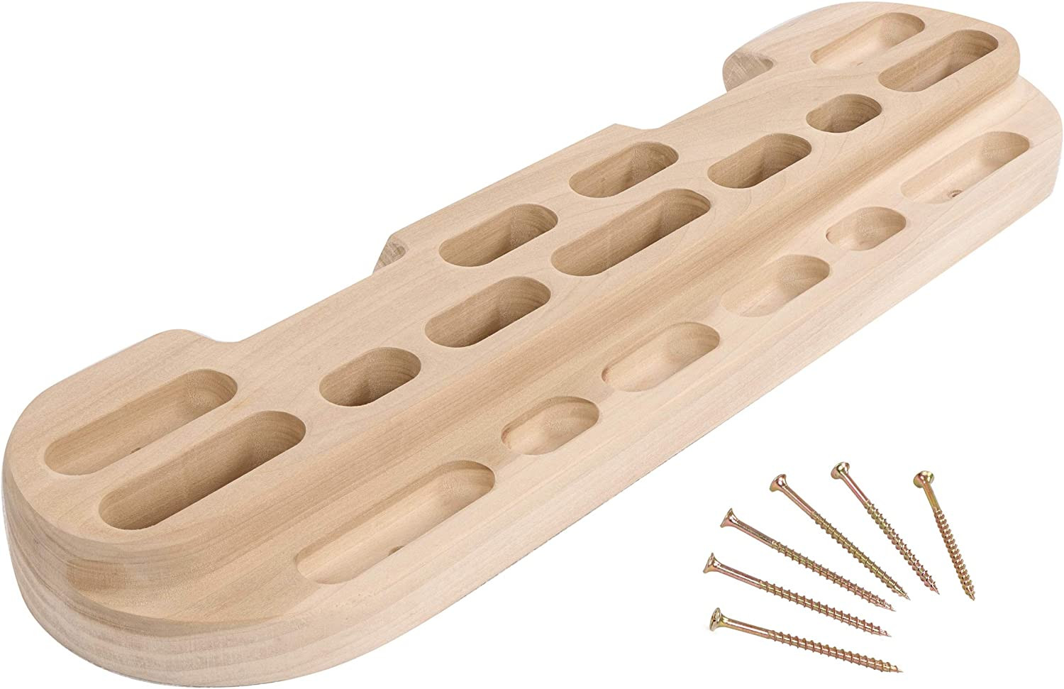 Rock Climbing Grip Trainer Board Wood Hangboard Rock Climbing Doorway