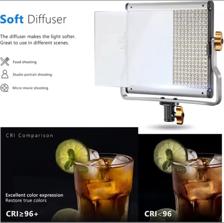 NEEWER Dimmable Bi Colour LED professional light | YouTube | Lighting kit - Image 2 of 4