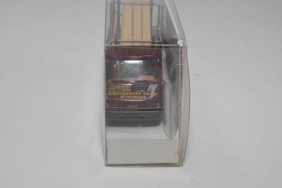 B8 1:87 BUSCH 47974N IVECO DAILY PCIK UP GERUSTBAU KIRCHBERGER MIB - Immagine 2 di 4