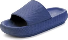 SOLARSUN Cloud Slippers for Women and Men Cozy Pillow Slides Anti-Slip Sandals