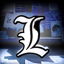 ABYstyle Death Note L USB LED Lamp 10&rdquo; Portable Battery Powered Light