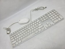 usb wired APPLE MOUSE (A1152) & KEYBOARD (A12...