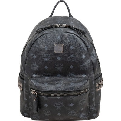 MCM Monogram Visetos Stark Side Studs Backpack Rucksack