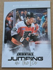 Matvei Michkov 2024-25 Credentials Jumping On The Ice RC #JI-MM Flyers 