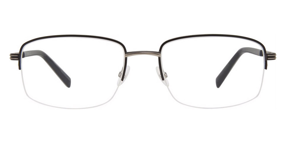 Adensco 131 Eyeglasses Men Matte Ruthenium Oval 54mm New 100 Authentic 18890₽