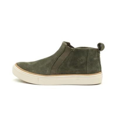 TOMS Damen Chelsea Wildleder Olivgrü Sneaker Atmungsaktiv Boots EU 37