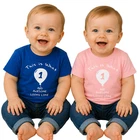 1st Birthday T-Shirt One and Awesome Outfit Boy Girl First Bday Gift Age 1-2