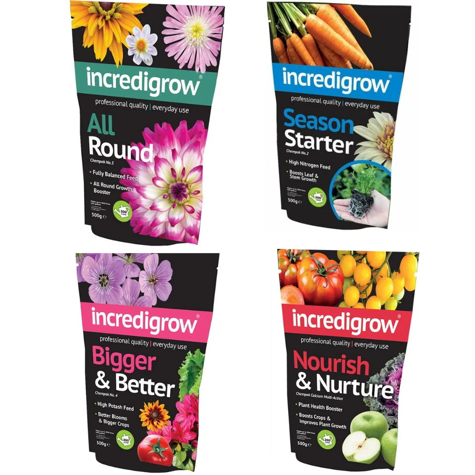 Chempak Incredigrow. No. 2 / No. 3 / No. 4 / Calcium