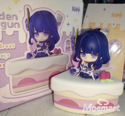 Official miHoYo Genshin Impact Wondrous Travels Raiden Shogun Chibi Figure Doll