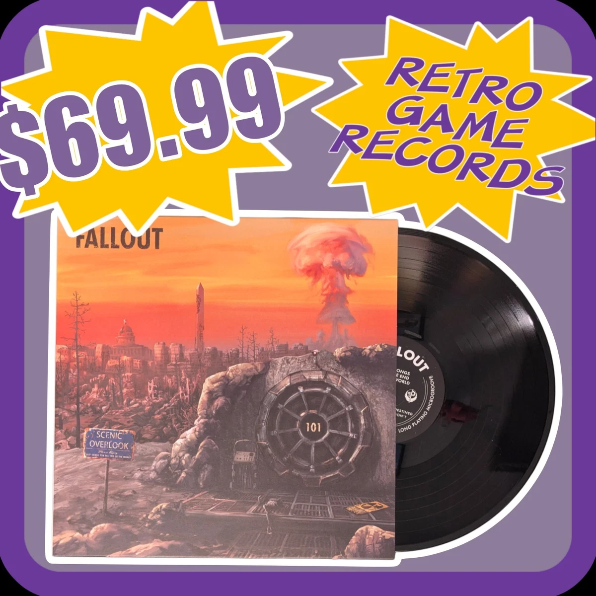 25+ Fallout LP Vinyl Records for sale | Updated Oct 2026