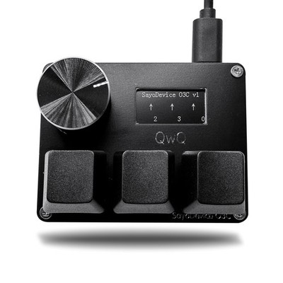 BTXETUEL SayoDevice O3C OSU Keyboard Rapid Trigger Hall Switches black