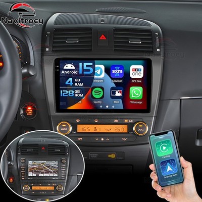 Für Toyota Avensis T27 2008-2015 Android 15 Autoradio GPS NAVI Carplay BT 4+128G