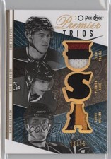 2009 O-Pee-Chee Premier Trios 13/15 Zach Parise Patrick Kane #3J-PKW Patch 2d8