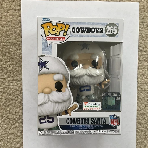 Funko POP! NFL Dallas Cowboys Santa Claus # 265 NEW