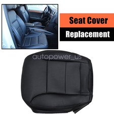 2009 2010 2011 For Mercedes-benz Ml350 Driver Bottom Leather Seat Cover Black