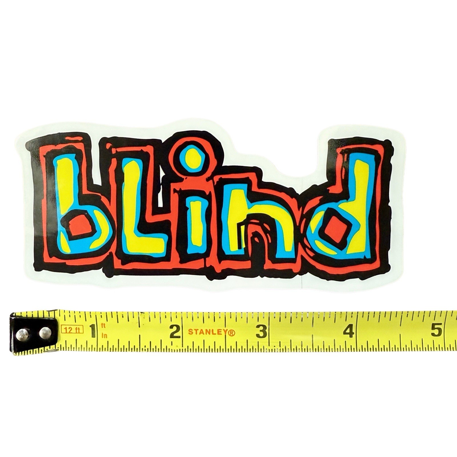 (3x) Blind Skateboards Classic OG Logo Sticker Original Genuine 3-Pack