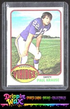 🔥Paul Krause 1976 Topps #65 SKU19-4🔥