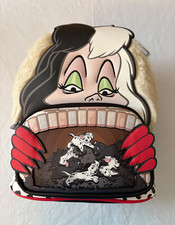 Loungefly Disney 101 Dalmatians Villains Scene Cruella MINI Backpack