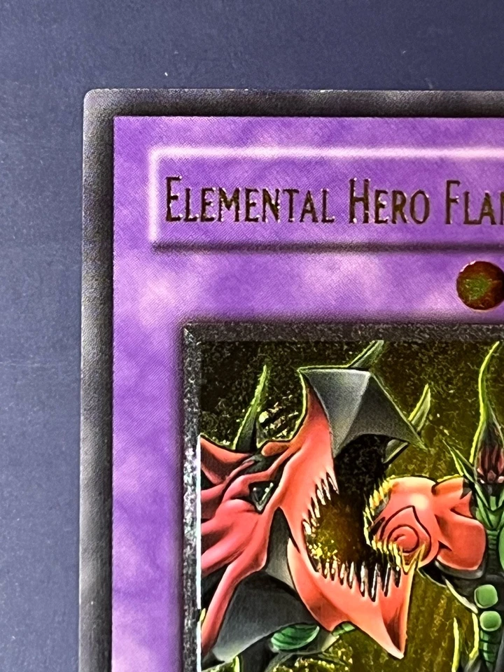 Yugioh Elemental Hero Flame Wingman TLM-EN035 Ultimate Rare 1st Edition LP - Image 4 of 4