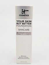 IT Cosmetics Your Skin But Better Foundation Tan Warm 44 NEW 1 oz