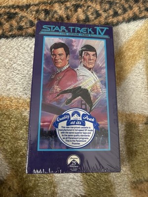Paramount Star Trek IV: The Voyage Home VHS Full Screen NTSC PG (1986)