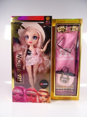 Rainbow High Pacific Coast Collector Doll Bella Parker MGA OVP NRFB rar (19692)