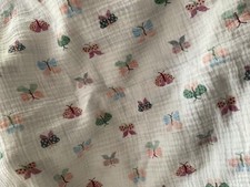 Aden Anais Lady Bug Butterfly Muslin Cotton Swaddle Baby Blanket Receiving