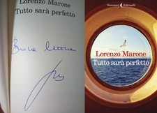 Tutto sarà perfetto - libro autografato da Lorenzo Marone