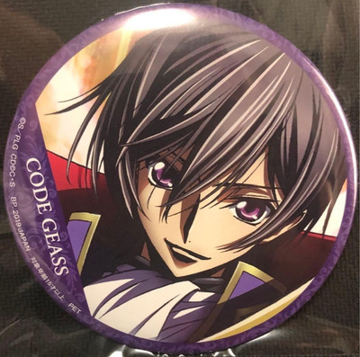 Japanese anime Code Geass Can Badge Lelouch Lamperouge SEGA Prize Zero