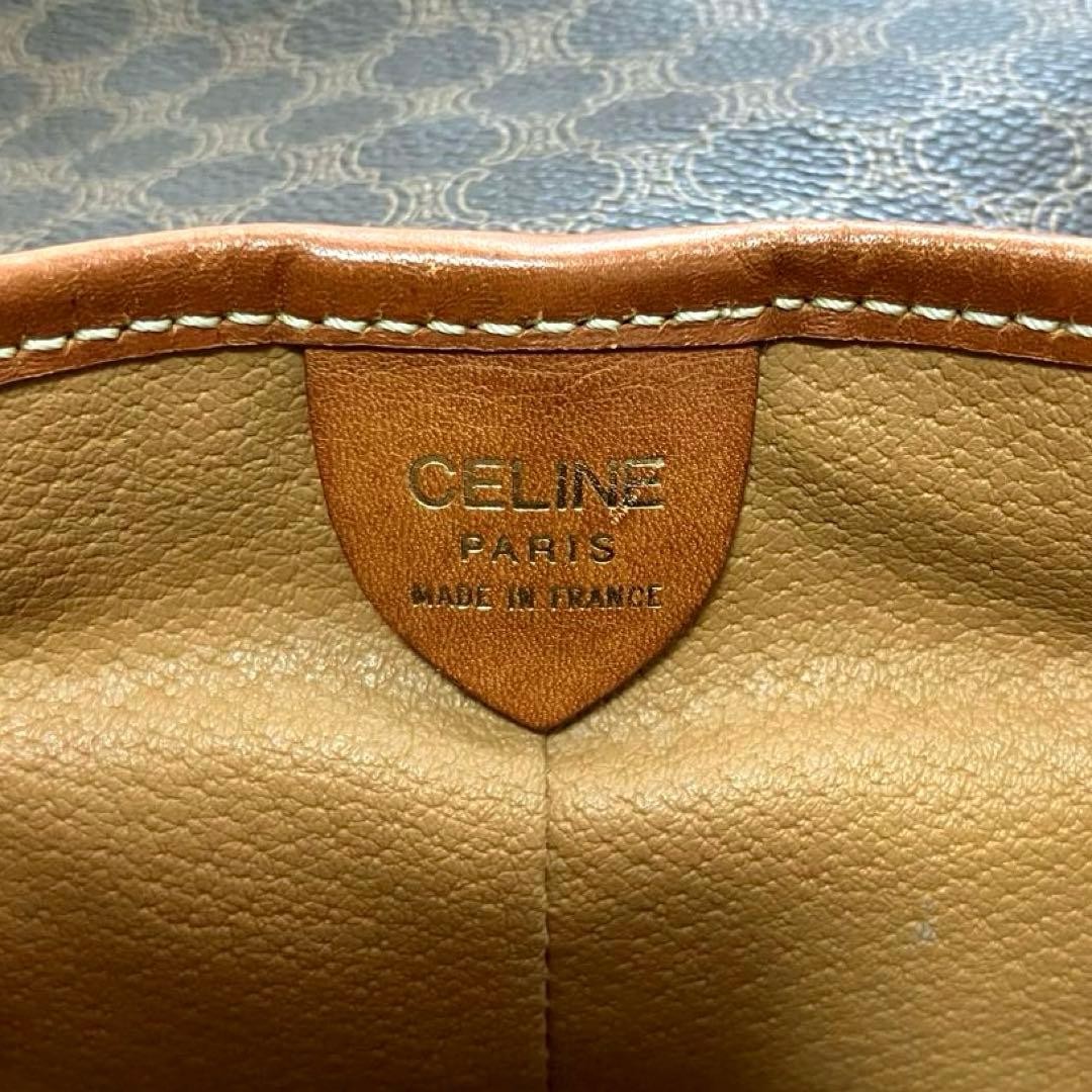 CELINE Mini Backpack Macadam Pattern Brown PVC Le… - image 13