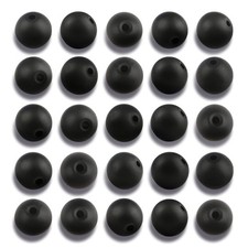 8mm Matte Black Onyx Agate Beads 100pcs Natural Round Gemstones for Jewelry