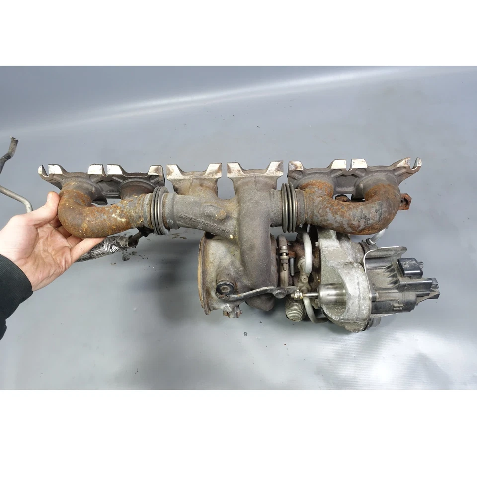 BMW F30 340i M240i G30 B58 2016-2018 conjunto de turbocompresor de 6 cilindros OEM Foto 2 de 4